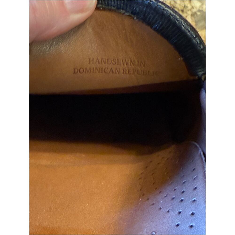 Allen Edmonds Nashua Men's 11D Brown & Black Tassel Kiltie Loafers - Picture 8 of 9